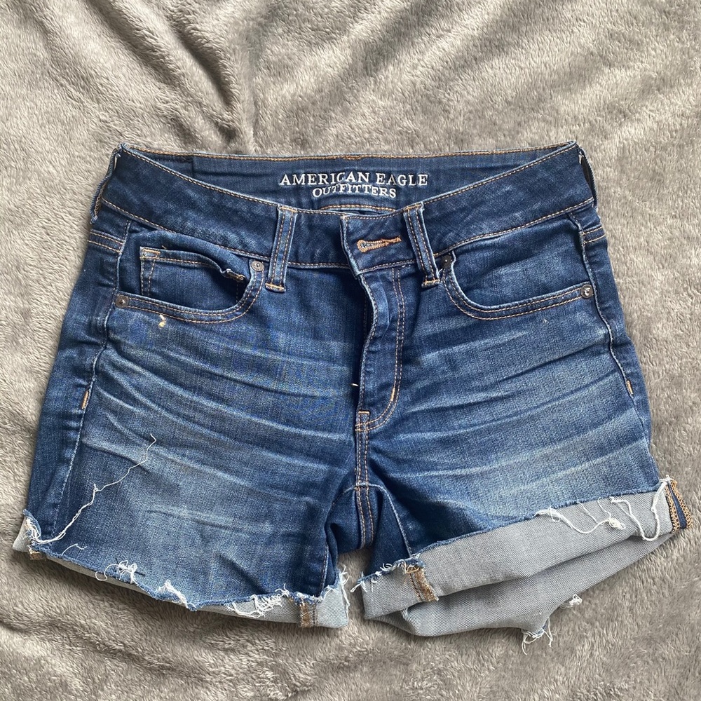 Super Strech Mid Jean shorts